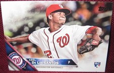 2016 TOPPS #394 ABEL De Los SANTOS RC BASE CARD NM-MT
