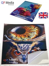 A3 Matt White Waterproof High Def Photo Inkjet Printable Vinyl Sticker Paper