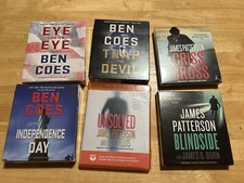 Lot Of 6 James Patterson & Ben Coes Audiobook...