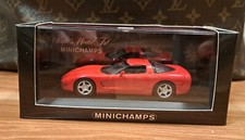 Minichamps 1/43 Scale Red Chevrolet Corvette C5 1997