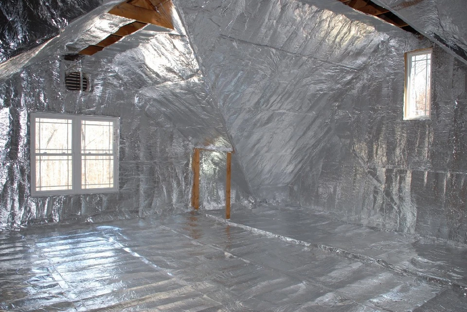 IES 600sqft Radiant Barrier Solar Attic Foil Reflective NASA Insulation 4x150 perf