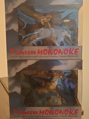 Princess Mononoke Figure Set