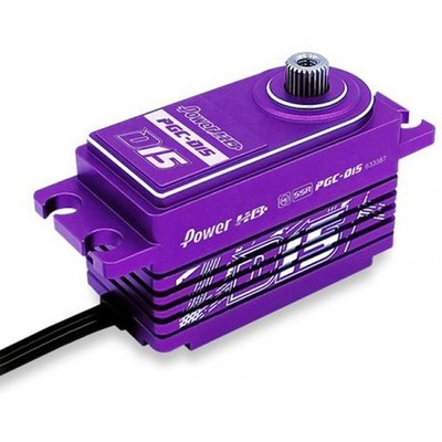 NEW POWER HD D15 High Voltage 250.0 oz / 0.085 Titanium Gear Digital Servo