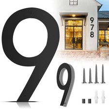 16 Inch House Numbers For Outside, Large Floating House Numbers For Outside, ...