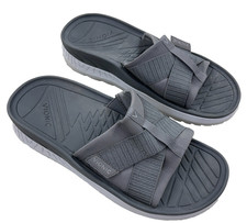 Vionic Rebound Unisex Recovery Slide Sandals Gray Unisex Womens 12 Mens 10.5