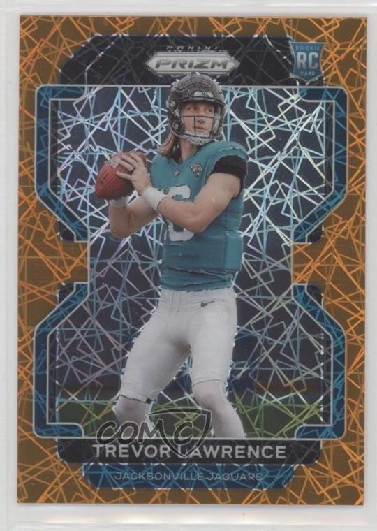 2021 Panini Prizm Rookie Lazer Prizm Trevor Lawrence #331 1lj9