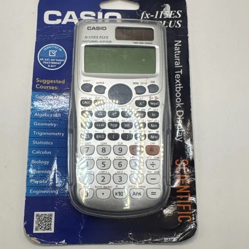 Casio fx-115ES PLUS Scientific Calculator LCD Equation Solver Matrix Statistical