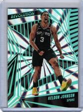 2023-24 Panini Revolution Sunburst /75 Keldon Johnson #82 Spurs