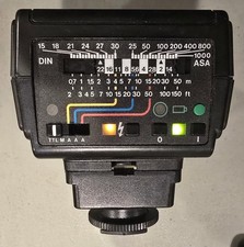 Metz 32CT3 Mecablitz System SCA 300 Flash Unit Photography Tested For Power