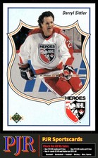 Darryl Sittler 1990-91 Upper Deck #504 Toronto Maple Leafs