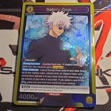 Jujutsu Kaisen Union Arena Satoru Gojo Action SR Super Rare Holo 4000 BP 004