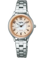 Seiko Alba Ingenu AHJD434 Jdm Solar Beige Dial Stainless Steel Damenuhr