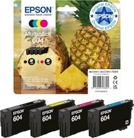 Epson 604 Ananas Original Tintenpatronen Multipack Schwarz Cyan Magenta Gelb