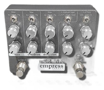 EMPRESS EFFECTS MULTIDRIVE Overdrive Effektpedal getestet & funktioniert 71093