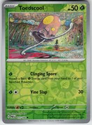 Pocket Scout - Toedscool 015/182 Reverse Holo Near Mint SV04: Paradox Rift Pokemon card