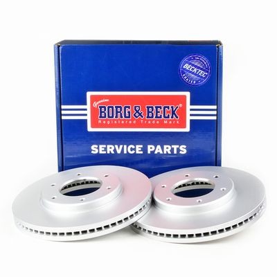 BORG & BECK BBD4176 Brake Disc Front Fits Toyota Granvia HiAce HiAce / Commuter