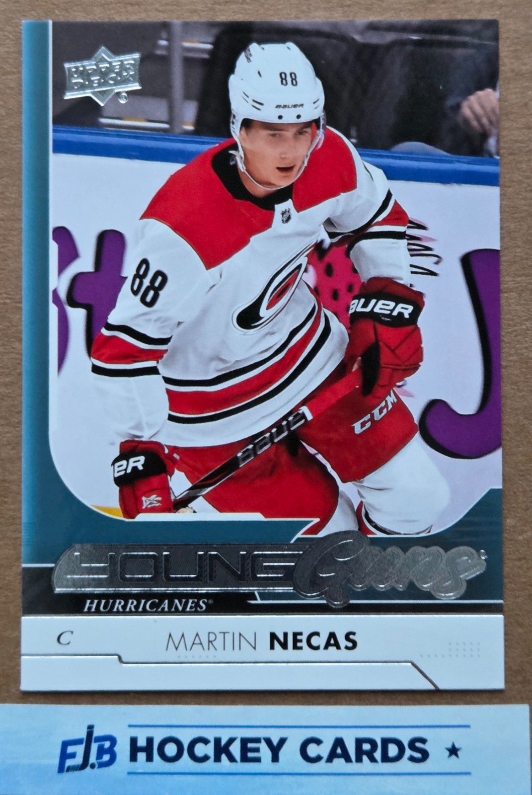 2017-2018 Upper Deck Series 2 Martin Necas  #464 Young Guns