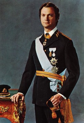 The King of Sweden HM Konungen Carl XVI Gustaf c 1973