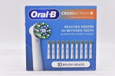 Oral-B Cross Action X Replacement Brush Heads - 10 count