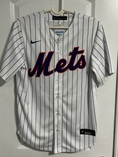 David Wright New York Mets Replica White Pinstripe Jersey Size M