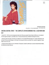 SHEENA EASTON- STRUT: COMPLETE EMI TRACKS V2 (5CD+DVD) NEW *113 TRACKS*