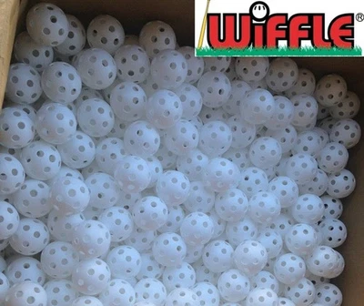 WIFFLE BALL 24 WIFFLE® Golf Balls Plastic Practice Poly Golf Balls White Bulk