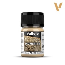 Vallejo Pigment FX - Light Yellow Ocre - Diorama Model Weathering Pigments