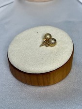 18k Gold Glitter Ball Stud Earrings - Women Jewelry