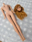 Vintage Barbie doll ponytail red hair needs restored