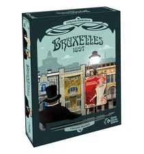 Geek Attitude Games: Bruxelles 1897 - Strategy Board Game, 2-4 Players, Kids