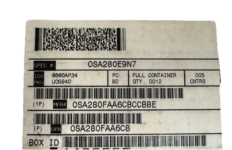 Vintage & New AMD Dual Core Opteron 280 2x2.4GHz Socket 940 CPU OSA280FAA6CB - Image 3 of 3