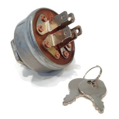 Ignition Starter Switch with Keys for John Deere AM103286, AM32318 Lawn Mower