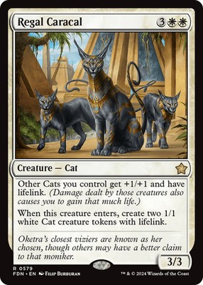 Regal Caracal [Foundations] Near Mint