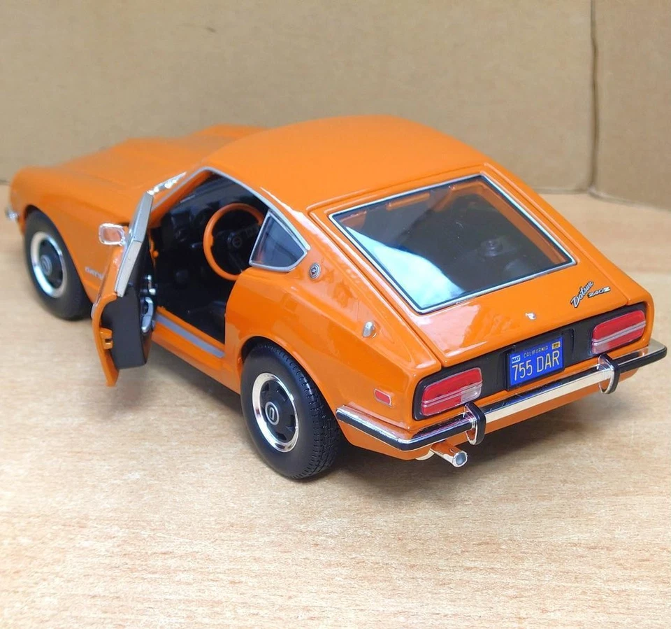 1/18 Nissan Datsun Fairlady 240Z Orange 1971 Made By Myst - Image 4 of 4