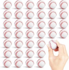 Baseball Stress Ball 25 Pack Mini Baseballs Small Foam Sports Ball Stress Relief