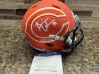 Brian Urlacher Signed Chicago Bears AMP Mini Helmet BAS COA