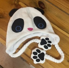 Kids Panda Winter Hat