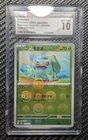2023 Bulbasaur Pokemon 151 001/165 JPN Reverse Pokeball Holo CGC 10 Gem Mint