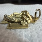 Jesus Religious Medal Pendant | 24k Gold Plated Catholic Pendant Over .925 Silvr — photo 7