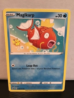 Magikarp 39/192 Common Pokemon Rebel Clash