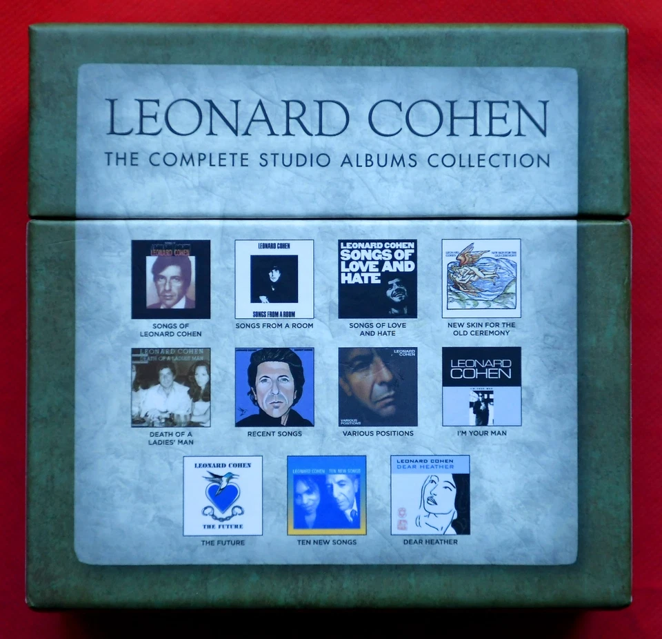 Leonard Cohen – The Complete Studio Albums Collection - BOX SET - 11x CD - Bild 3 von 4