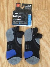 Balega Ultraglide No Show Running Socks Cushioned Moisture Wicking Medium