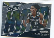 2022 Panini Prizm WNBA CANDACE PARKER #4 GET HYPED Insert SKY