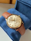 Rolex Precision 9ct Gold Gents Watch, Vintage Classic Dress Watch 1960s
