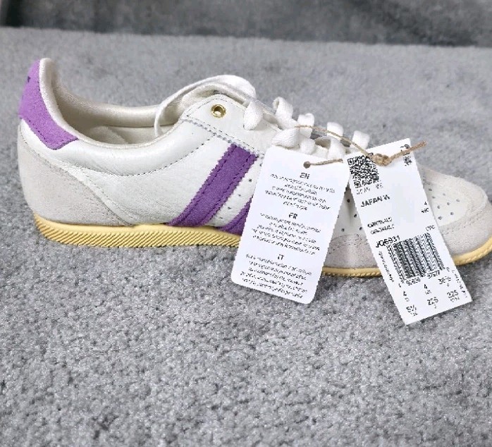 adidas WMNS Japan Off White Rich Mauve Orange Tint JQ6931 Women's Size 5.5 US thumbnail 4