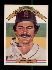 1982 DONRUSS DIAMOND KINGS #7 DWIGHT EVANS BOSTON RED SOX