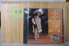 Francisco "Charro" Avitia - 10 Corridos de Caballos - 1998 Mexican CD Nuevo #70