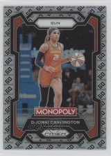 2024 Panini Prizm Monopoly WNBA GO Space Prizm DiJonai Carrington #17 09br