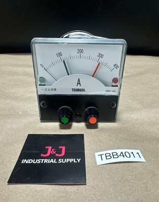 NEW NO BOX- Tsuruga NRP-83HL Analog Welder Meter Relay 0-400A || WARRANTY!  