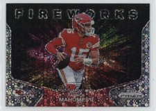 2020 Panini Prizm Fireworks No Huddle Prizm Patrick Mahomes II #5 00em